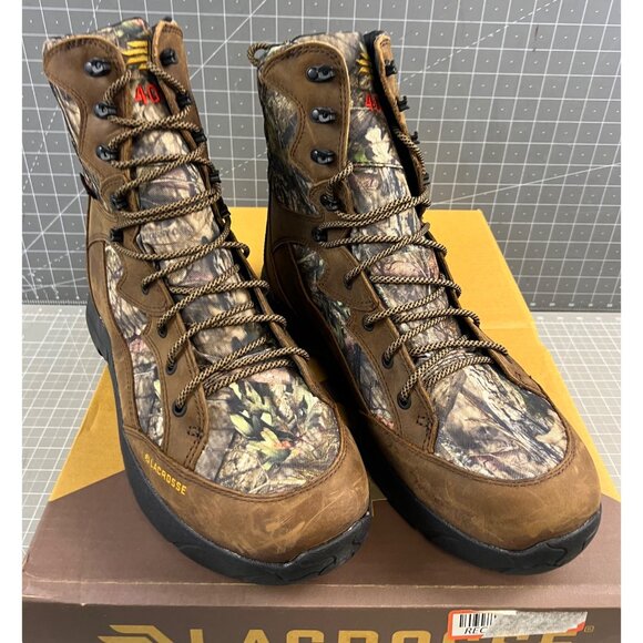LaCrosse 8" Clear Shot 400G Waterproof Insulated Hunting Boots Size 14 New - Picture 2 of 11